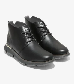 Bota Chukka hombre Negra con cordones y Costuras | ZERØGRAND Chukka Bo^Cole Haan Discount