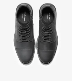 Bota Negra Acolchada con Cordones para Hombre | Grand Atlantic Boot^Cole Haan Flash Sale