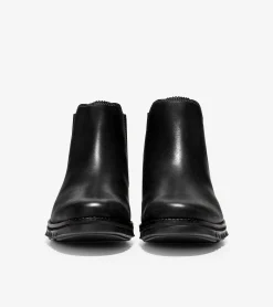 Botas Chelsea de Cuero Negro para Hombre | ZERØGRAND Chelsea Boot^Cole Haan Best