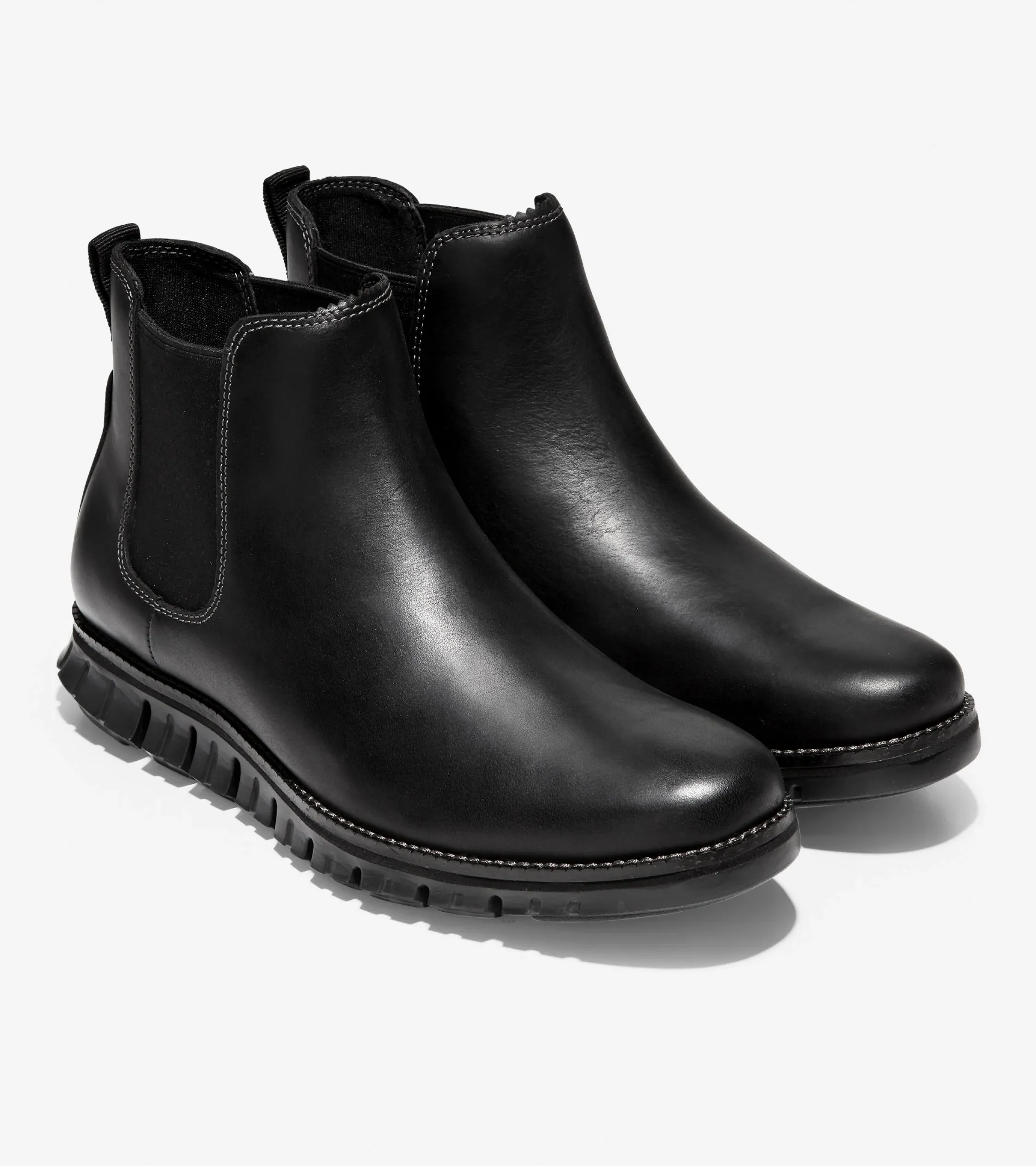 Botas Chelsea de Cuero Negro para Hombre | ZERØGRAND Chelsea Boot^Cole Haan Best