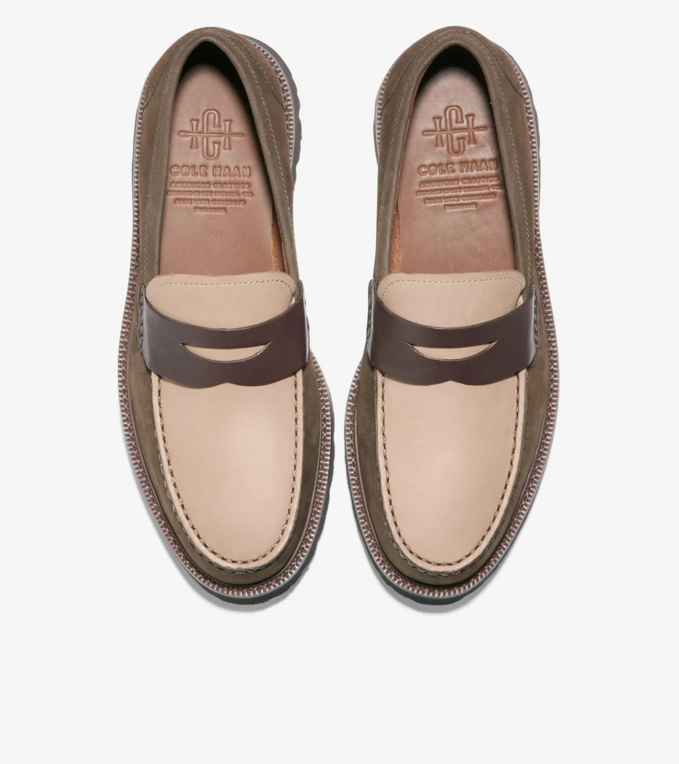Mocasines Clásicos sin Cordones de Hombre | Men's American Classics Pe^Cole Haan Hot