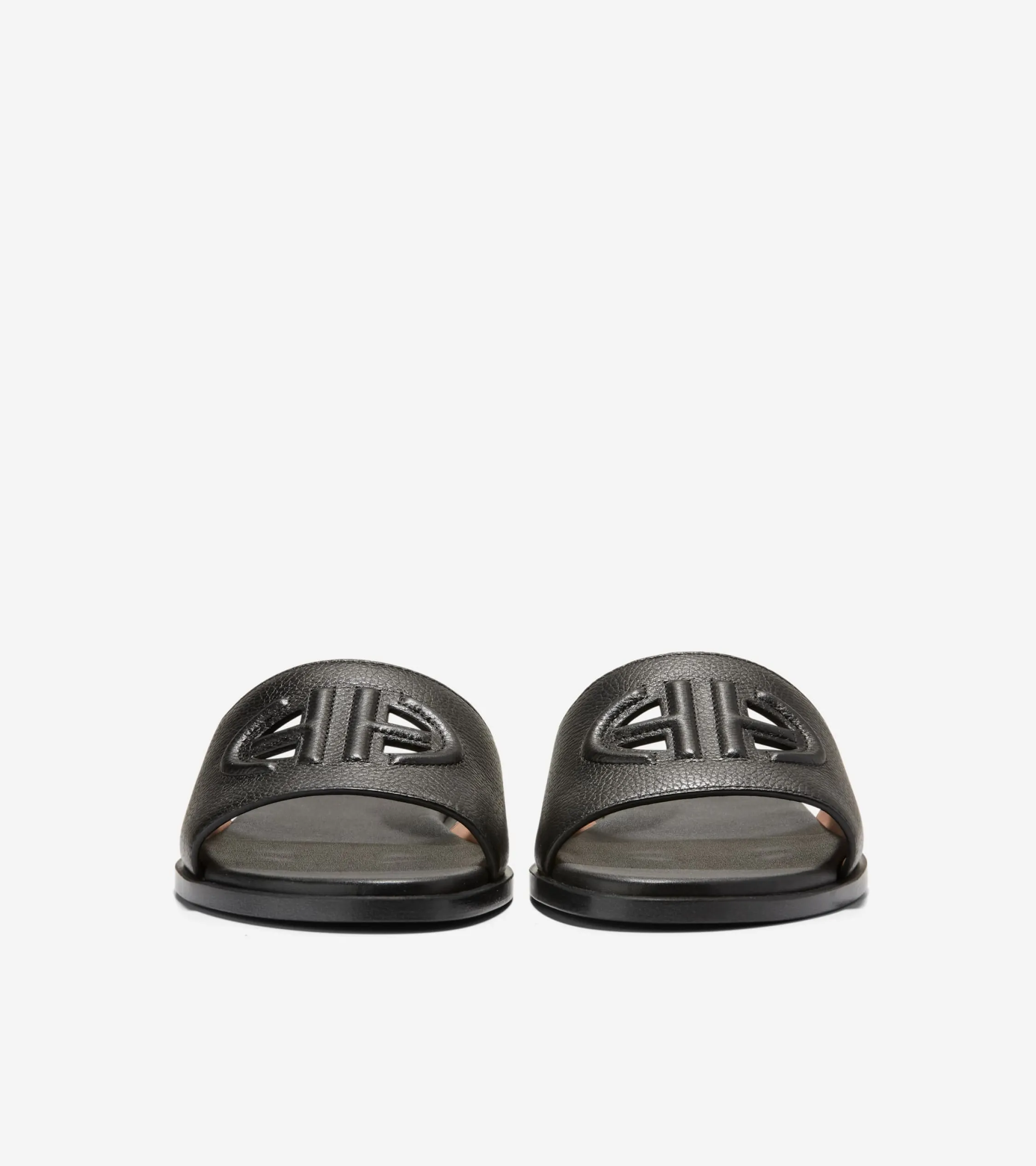 Sandalias de Piel Mujer | Women's Flynn Logo Slide Sandals^Cole Haan Shop