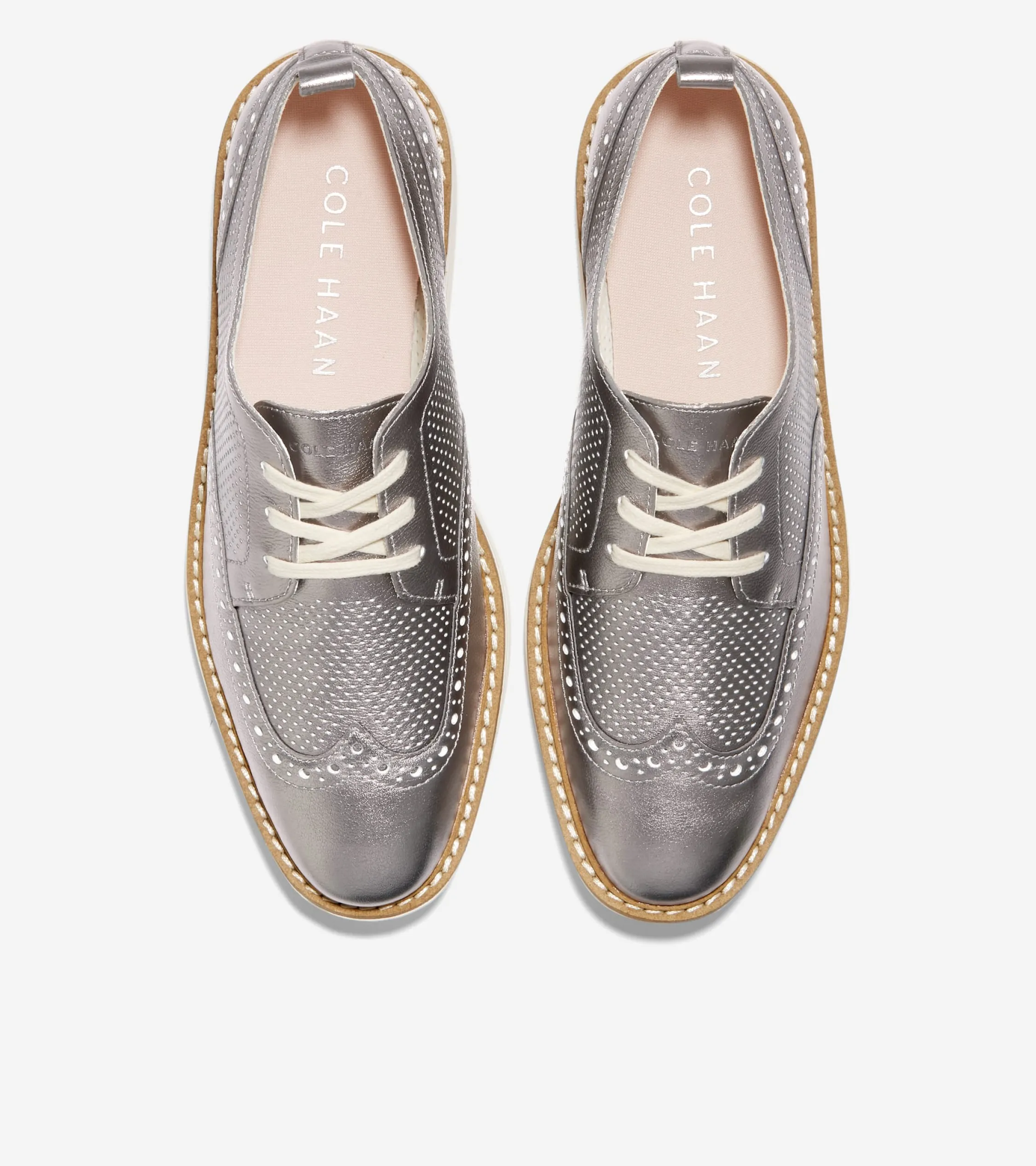 Woman's ØriginalGrand Platform Wingtip Oxfords^Cole Haan Shop