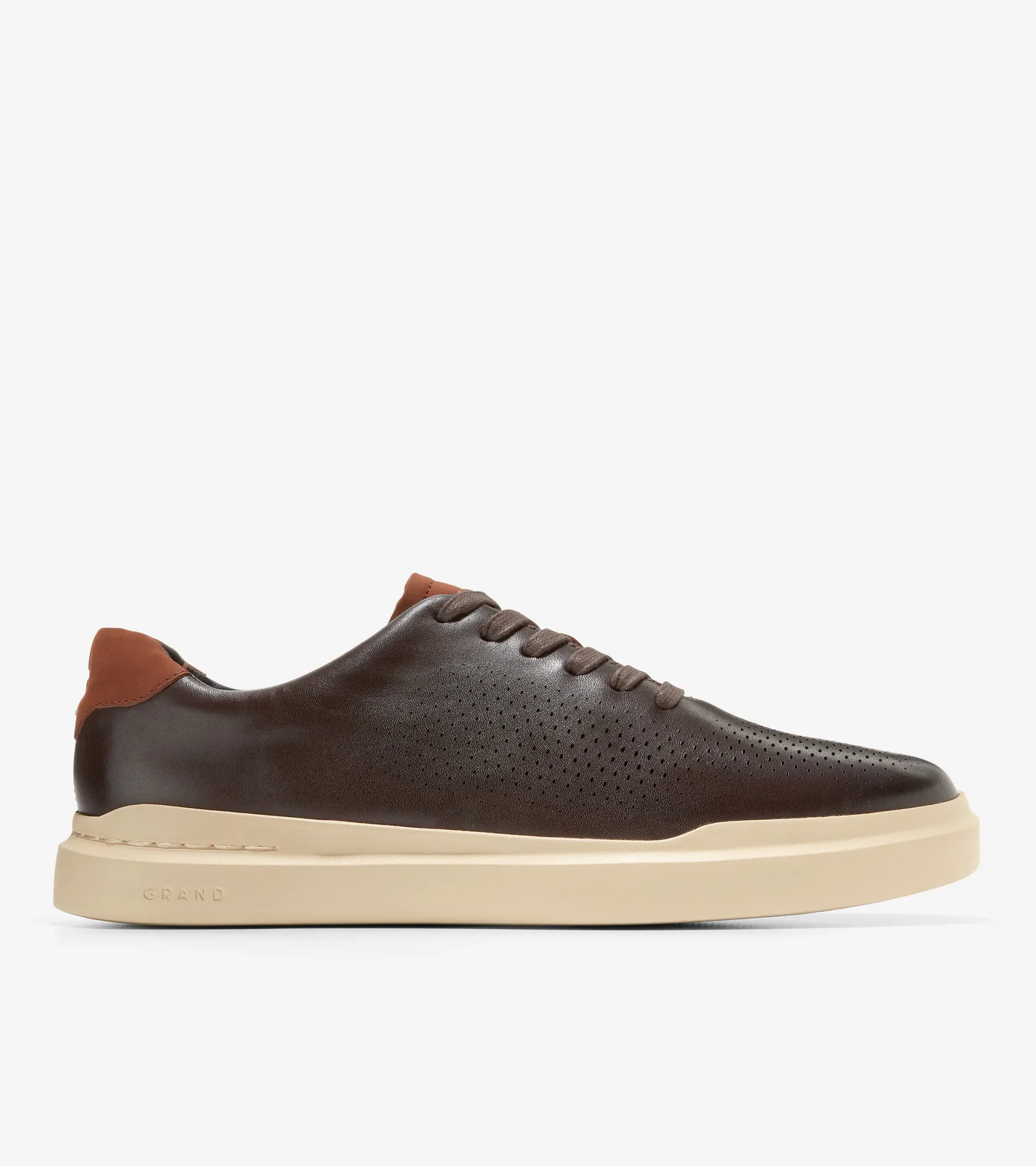 Zapatilla Cuero Perforado con Suela Ligera de Hombre | GrandPrø Rally^Cole Haan Store