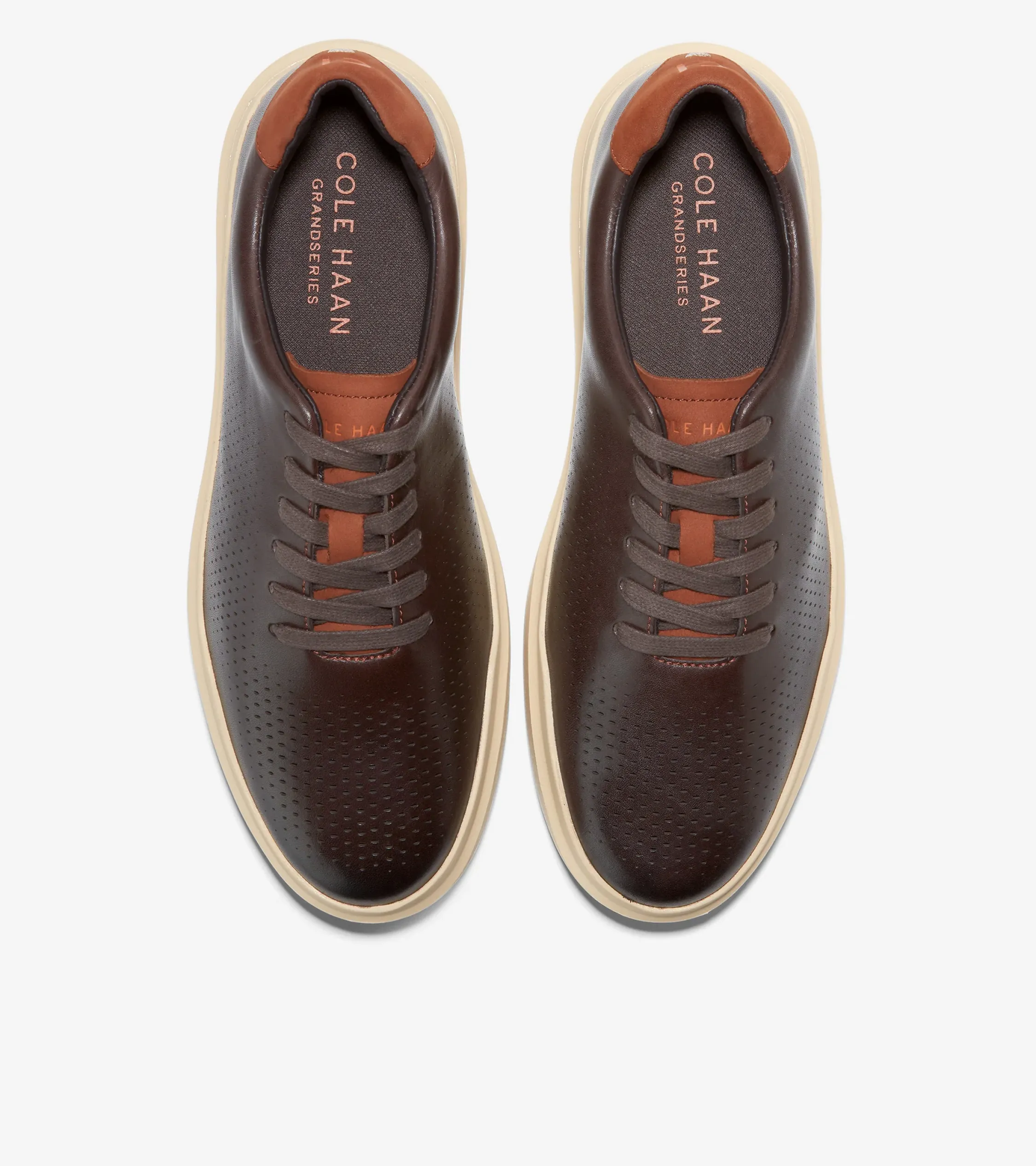 Zapatilla Cuero Perforado con Suela Ligera de Hombre | GrandPrø Rally^Cole Haan Store