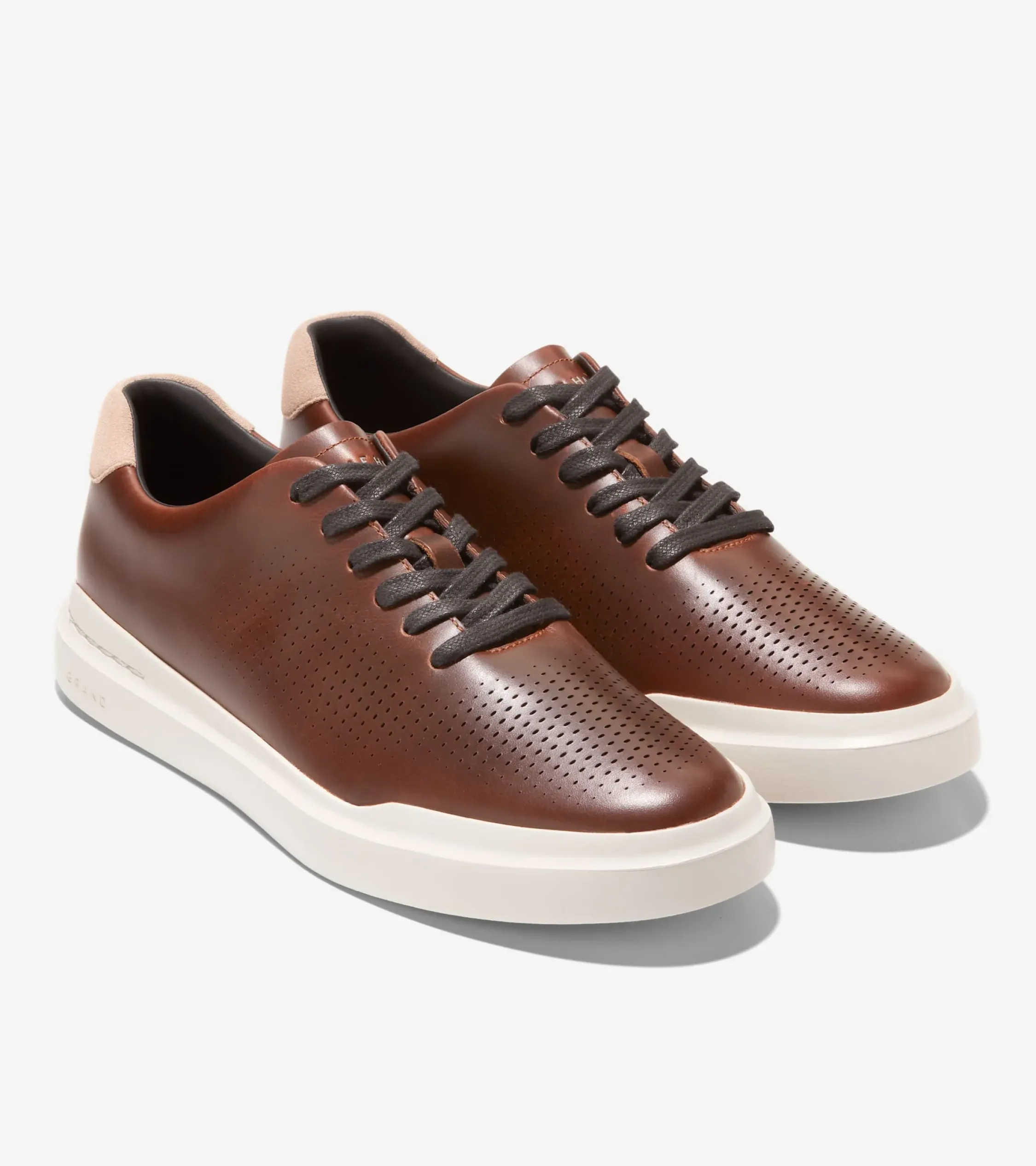 Zapatillas de Cuero Perforado para Hombre | Men's GrandPrø Rally Laser^Cole Haan Hot