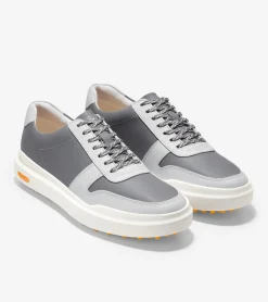 Zapatillas de Golf Cuero Impermeable de Hombre | GrandPrø AM Golf Snea^Cole Haan Cheap