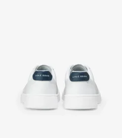 Zapatillas de Tenis de Cuero Perforado de Hombre | Grand Crosscourt Mo^Cole Haan Shop