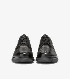 Zapatillas Oxford Negras de Hombre | Men's ØriginalGrand Longwing Oxfo^Cole Haan Store