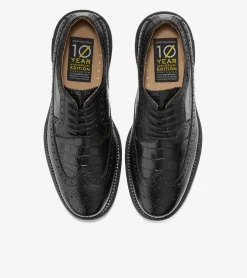 Zapatillas Oxford Negras de Hombre | Men's ØriginalGrand Longwing Oxfo^Cole Haan Store