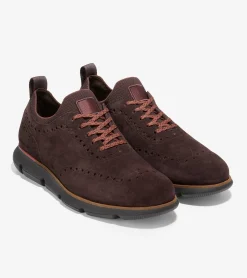 Zapatos de Cuero Artesanal con Detalles de Hombre | ZERØGRAND Wingtip^Cole Haan Shop