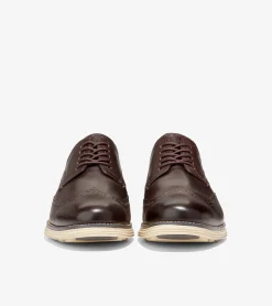 Zapatos Oxford con Cordones y Detalles de Hombre | ØriginalGrand Wingt^Cole Haan Flash Sale
