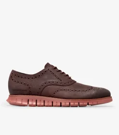 Zapatos Oxford de Ante de Hombre | Men's ZERØGRAND Wingtip Oxford^Cole Haan New