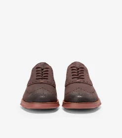 Zapatos Oxford de Ante de Hombre | Men's ZERØGRAND Wingtip Oxford^Cole Haan New